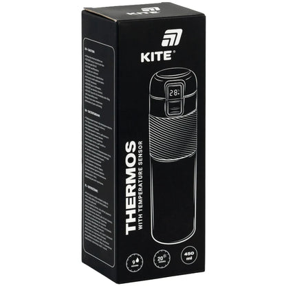 Термос із термодатчиком Kite K26-1227-2, 450 мл