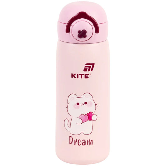 Термопляшка з кнопкою Kite K26-1221-3, Dream, 430 мл
