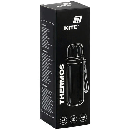 Термос Kite K26-1309-3, 550 мл, чорний