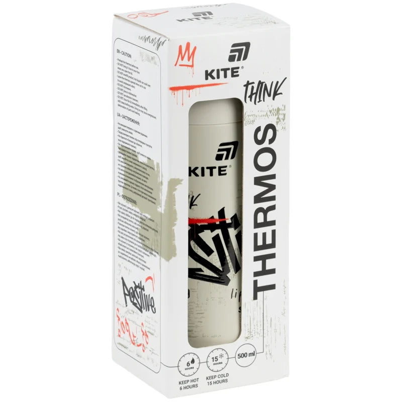 Термос Kite K26-1222-5 500 мл, оливковий