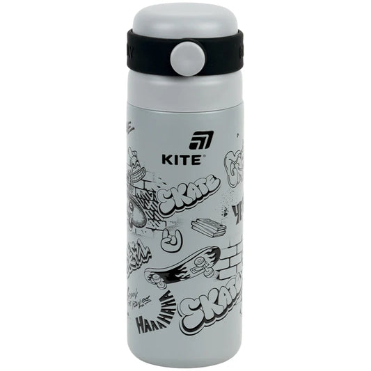 Термос Kite K26-1222-6, 500 мл, сірий