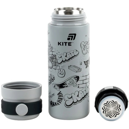 Термос Kite K26-1222-6, 500 мл, сірий